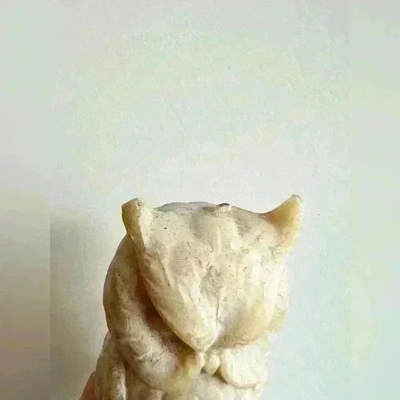 Owl Retro Victorian Style Folklore Witchy Goth Wax Candle Home Decor Bees Wax - Picture 7 of 8